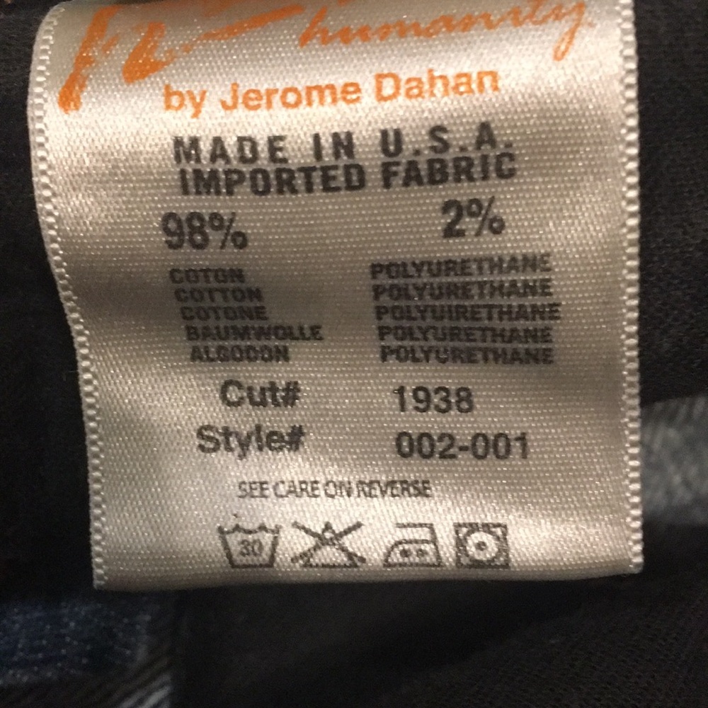 Citizens Of Humanity cuffed jean Shorts Sz 26 - Picture 8 of 8